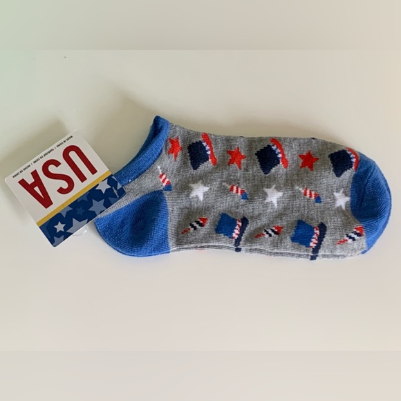 NWT Gertex USA Independence Day Fourth of July Socks - Picture 1 of 6